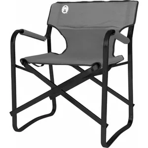 Coleman tērauda klāja krēsls 2000038340, kempinga krēsls (pelēks/melns)