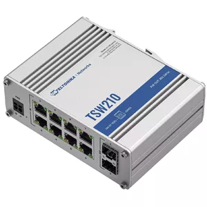 Teltonika TSW210 сетевой коммутатор Неуправляемый Gigabit Ethernet (10/100/1000) Алюминий