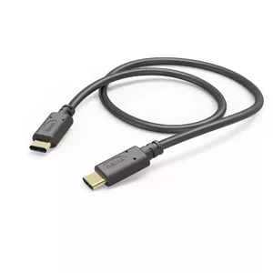 Hama 00201591 USB kabelis 1,5 m USB 2.0 USB C Melns