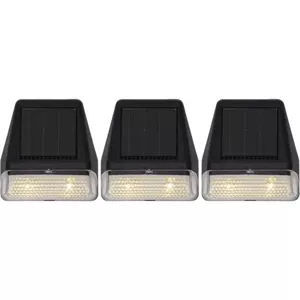 Светодиодные настенные светильники с солнечными батареями 3gb Star Trading Wally Mini 7,5 см, 6 светодиодов, IP44