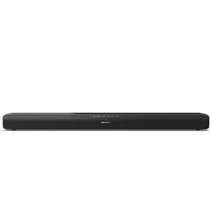 Sharp HT-SB100 2.0 Soundbar televizoriem virs 32", HDMI ARC/CEC, Aux-in, optiskais, Bluetooth, USB, 80 cm, melns, spīdīgs