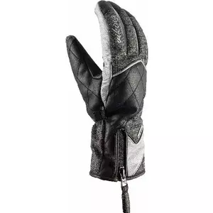 Viking Женские лыжные перчатки Atria черно-серебристые р. 5 (113/20/0620)