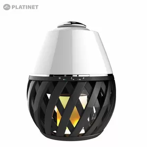 Platinet PDLU20 galda krāsaina 12 W LED atmosfēras lampa ar aromātisko difuzoru un gaisa mitrinātāju AC 100-2 (PDLU20)