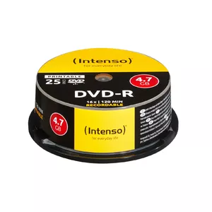 Intenso DVD-R 4.7GB, Printable, 16x 4,7 GB 25 шт