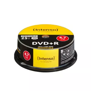 Intenso DVD+R 4.7GB, Printable, 16x 4,7 GB 25 шт