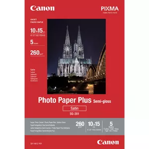 Canon SG-201 Semi-Gloss Photo Paper Plus 10x15cm - 5 Sheets