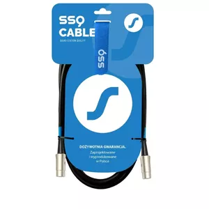SSQ MIDI2 SS-1418 MIDI kabelis (5-pin) - MIDI (5-pin) 2 m melns
