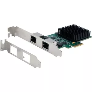 EXSYS GmbH Двойная сетевая карта PCIe 2,5 гигабита (EX-60112)