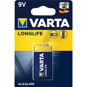 Varta Longlife Extra 9V Батарейка одноразового использования Щелочной