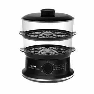 Tefal VC140 steam cooker 2 basket(s) Freestanding 900 W Black