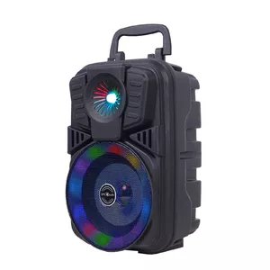 Gembird SPK-BT-LED-01 портативная акустика Портативная моноколонка Черный 5 W