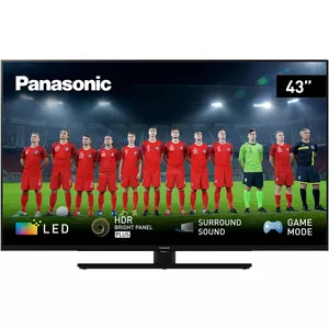 Panasonic TX-43LXT886 sw LED-TV WF Andro UHD 4K HDR DVB-T2HD/C/S2 USB Rec. HEVC [Energieklasse G] (TX-43LXT886)