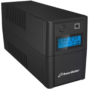 PowerWalker VI 850 SHL Schuko источник бесперебойного питания Интерактивная 0,85 kVA 480 W 2 розетка(и)