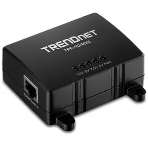 Trendnet TPE-104GS сетевой разделитель Черный Питание по Ethernet (PoE)