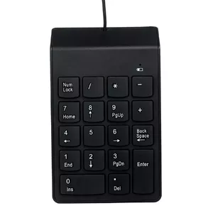Gembird KPD-U-03 ciparu klaviatūra Piezīmjdators/PC USB Melns