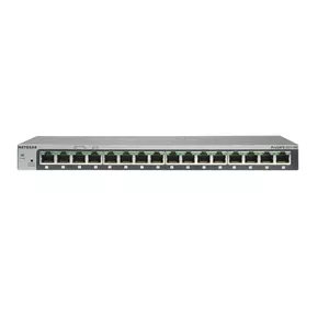 NETGEAR GS116 Неуправляемый Gigabit Ethernet (10/100/1000) Серый