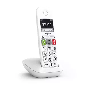 Gigaset E290 телефонный аппарат Аналоговый/DECT телефон Идентификация абонента (Caller ID) Белый