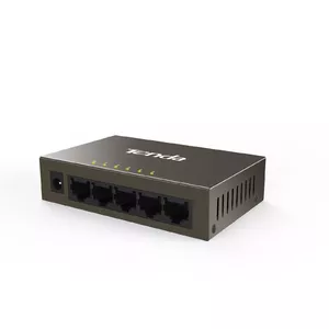 Tenda TEF1005D сетевой коммутатор Неуправляемый Fast Ethernet (10/100) Серый