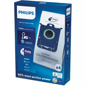 Philips s-bag Мешки для пылесосов: 4 мешка для сбора пыли
