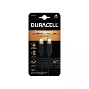 Duracell USB7030A USB cable Black