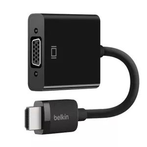 Belkin AV10170BT video kabeļu aksesuārs 2,5 m VGA (D-Sub) HDMI Type A (Standard) Melns