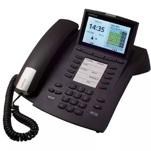 AGFEO ST 45 Аналоговый телефон Идентификация абонента (Caller ID) Черный