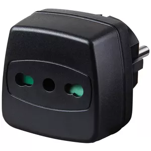 Brennenstuhl Travel Adapter адаптер питания / инвертор Черный