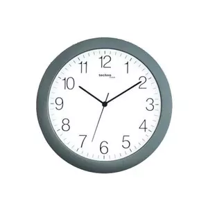Technoline WT 7000 wall clock Quartz wall clock Circle Silver