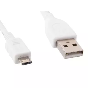 Gembird MicroUSB B - USB A, 0.5m USB kabelis 0,5 m USB 2.0 Micro-USB B Balts