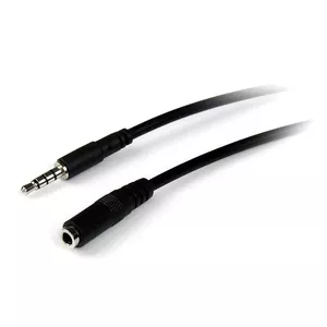 StarTech.com 1m 3.5mm/3.5mm аудио кабель 3,5 мм Черный