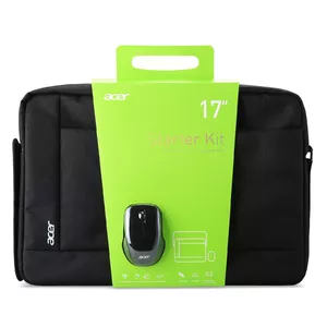 Acer NP.ACC11.01Y portatīvo datoru soma & portfelis 43,9 cm (17.3") Melns