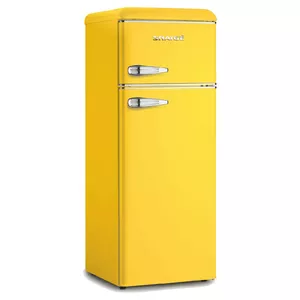 Snaige FR24SM-PRDH0E3 холодильник с морозильной камерой Отдельно стоящий 209 L E Желтый