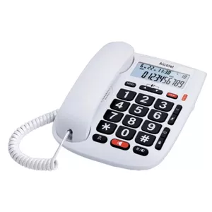 Alcatel TMAX 20 Аналоговый/DECT телефон Идентификация абонента (Caller ID) Белый