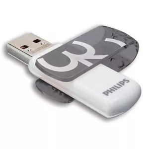Philips FM32FD05B/10 USB zibatmiņa 32 GB USB Type-A 2.0 Oranžs, Balts