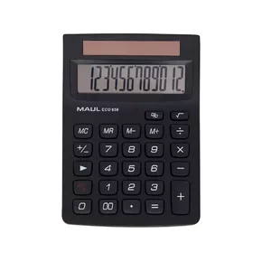 MAUL ECO 650 kalkulators Kabata Pamata kalkulators Melns