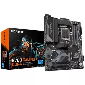 Gigabyte B760 GAMING X DDR4 Motherboard - Supports Intel Core 14th Gen CPUs, 8+1+1 Phases Digital VRM, up to 5333MHz DDR4 (OC), 3xPCIe 4.0 M.2, 2.5GbE LAN, USB 3.2 Gen 2