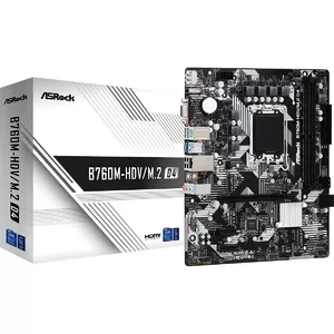 Asrock B760M-HDV/M.2 D4 Intel B760 LGA 1700 mikro ATX