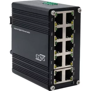 Коммутатор 10Port Industrial Ethernet 10x10/100/1000Tx,12-48VDC (EX-62025)
