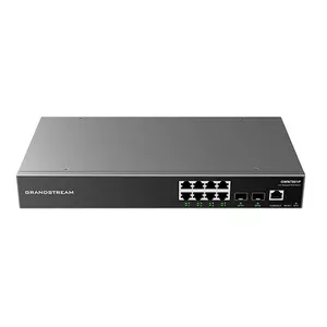 Grandstream Networks GWN7801P сетевой коммутатор Управляемый L2+ Gigabit Ethernet (10/100/1000) Черный