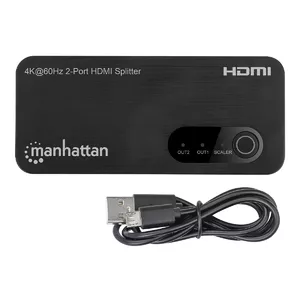 Intellinet 207614 video sadalītājs HDMI 2x HDMI