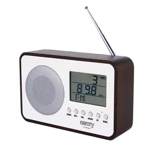 Camry Premium CR 1153 радиоприемник Портативный Цифровой Коричневый, Серый, Белый