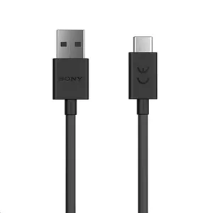 Sony UCB20 USB kabelis 1 m USB 2.0 USB A USB C Melns