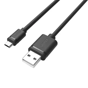UNITEK Y-C434GBK USB кабель 1,5 m USB 2.0 USB A Micro-USB B Черный