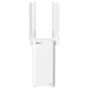 TOTOLINK NR1800X bezvadu rūteris Tīkls Gigabit Ethernet Divkāršā frekvenču josla (2.4 GHz / 5 GHz) 5G Balts