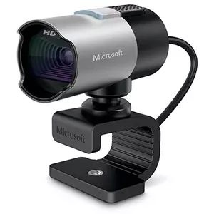 Microsoft LifeCam Studio vebkamera 2 MP 1920 x 1080 pikseļi USB 2.0 Melns, Sudrabs