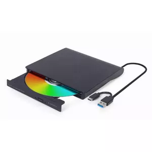 Gembird DVD-USB-03 optiskā iekārta (CD, DVD-RW) DVD±RW Melns