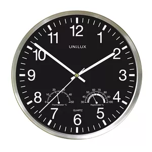 Unilux WETTY Quartz clock Round Grey