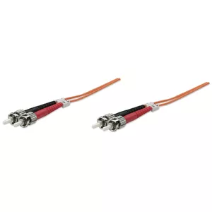 Intellinet 515764 optisko šķiedru kabelis 2 m ST OM1 Oranžs