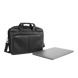 NATEC Gazelle portatīvo datoru soma & portfelis 39,6 cm (15.6") Melns
