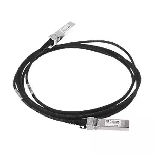 HPE X242 10G SFP+ to SFP+ 3m Direct Attach Copper волоконно-оптический кабель SFP+ Черный